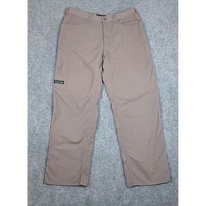 Arborwear Pants Mens 34x30 Beige Canvas Carpenter Workwear Utility Pockets